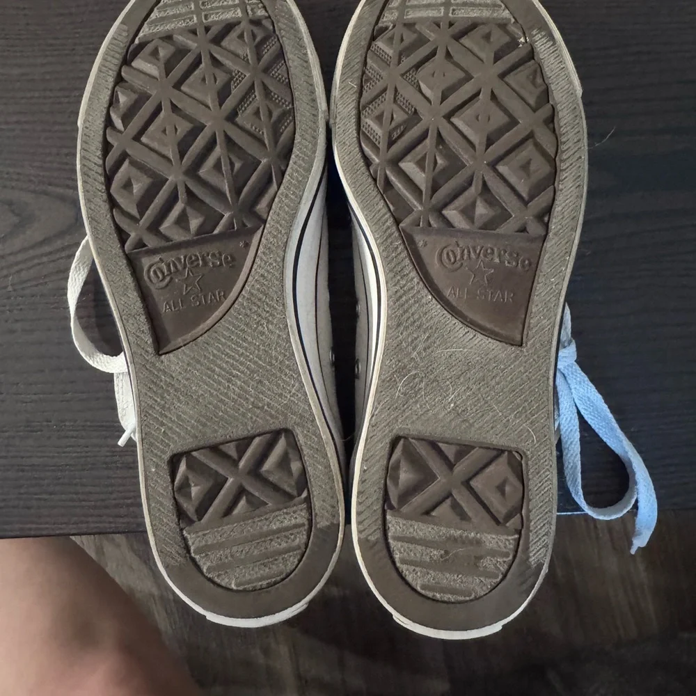 Converse High-Top Athletic Shoes - Grey M 7.5/ W 9.5 - Picture 6 of 7